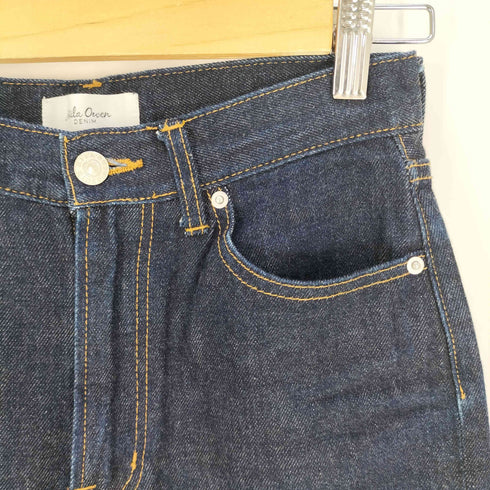 ミラオーウェン Mila Owen 裾段差センタープレスデニムパンツ レディース JPN:0