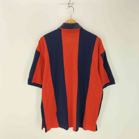 トミーヒルフィガー TOMMY HILFIGER エンブレム刺繍ロゴ ポロシャツ メンズ XL