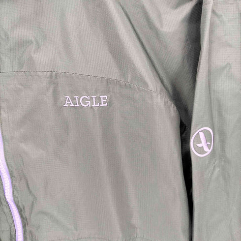 エーグル AIGLE ジップアップ マウンテンパーカー シェルジャケット メンズ XL