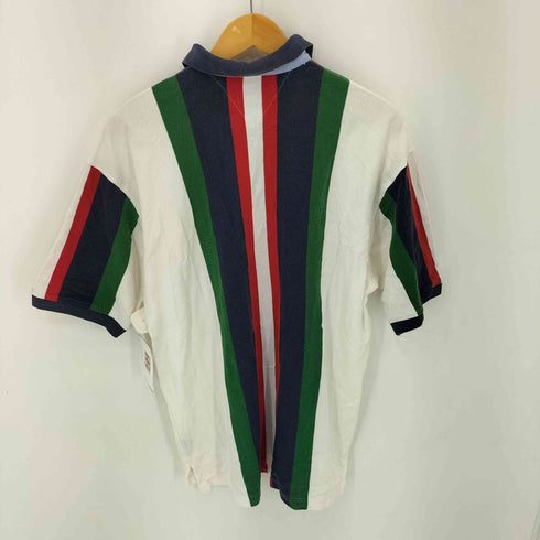 トミーヒルフィガー TOMMY HILFIGER エンブレム刺繍ロゴ ポロシャツ メンズ L