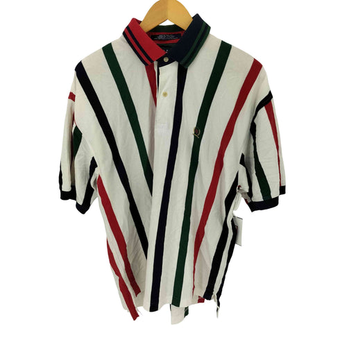 トミーヒルフィガー TOMMY HILFIGER エンブレム刺繍ロゴ ポロシャツ メンズ L