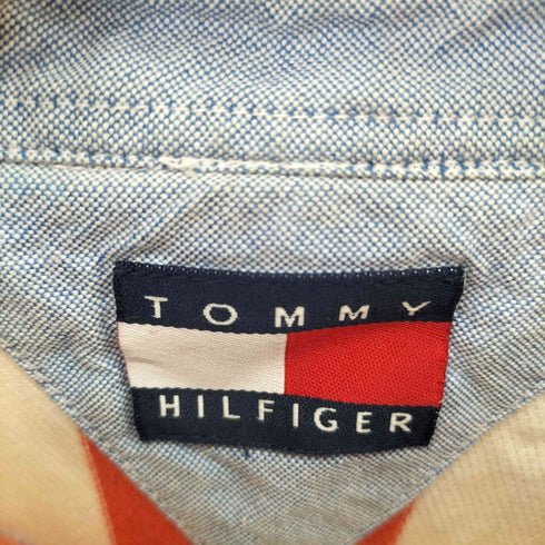トミーヒルフィガー TOMMY HILFIGER エンブレム刺繍ロゴ ポロシャツ メンズ