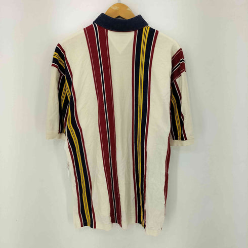 トミーヒルフィガー TOMMY HILFIGER エンブレム刺繍ロゴ ポロシャツ メンズ L