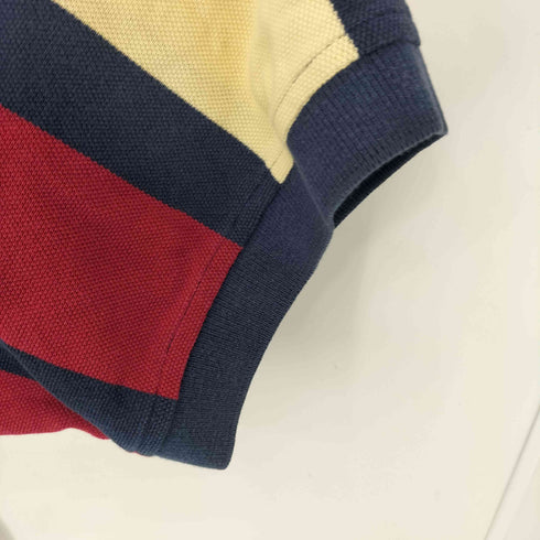 トミーヒルフィガー TOMMY HILFIGER エンブレム刺繍ロゴ ポロシャツ メンズ XL