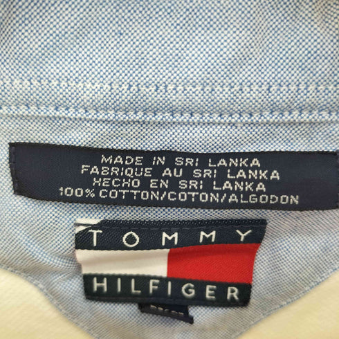 トミーヒルフィガー TOMMY HILFIGER 刺繍ロゴ ポロシャツ メンズ XL