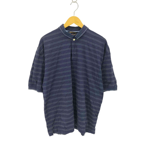 トミーヒルフィガーゴルフ TOMMY HILFIGER GOLF ボーダーポロシャツ メンズ L