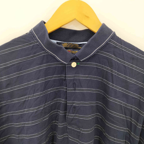 トミーヒルフィガーゴルフ TOMMY HILFIGER GOLF ボーダーポロシャツ メンズ L