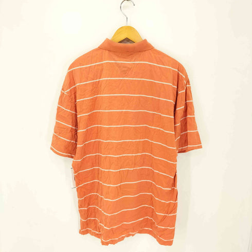 トミーヒルフィガーゴルフ TOMMY HILFIGER GOLF PIMA COTTON 刺繍ロゴ ポロシャツ メンズ L