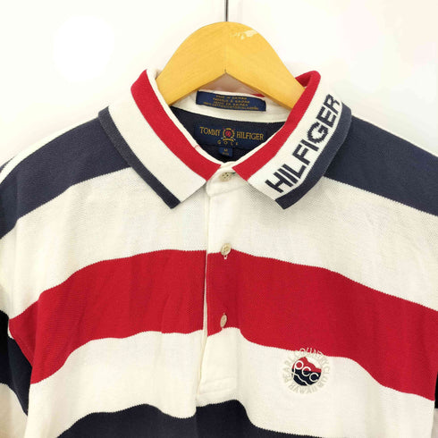 トミーヒルフィガーゴルフ TOMMY HILFIGER GOLF 刺繍ロゴ ポロシャツ メンズ M