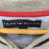 トミーヒルフィガー TOMMY HILFIGER ワッペンロゴ ハーフジップトレーナー メンズ XL