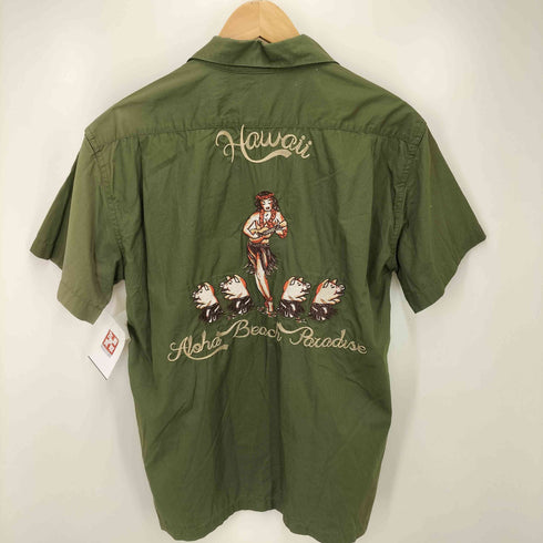 スタジオダルチザン STUDIO DARTISAN NEEDLE WORK ALOHA SHIRTS メンズ JPN:L