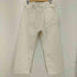 キャプテンサンシャイン KAPTAIN SUNSHINE Wide 5PKT Trousers / ワイド5ポケットトラウザース シンチバック ホワイトデニム メンズ 36