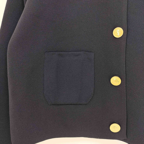 ザラ ZARA ゴールドボタン ニット カーディガン レディース import:M