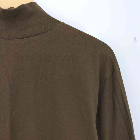 ブラームス BLURHMS Silk Cotton 20/80 High-neck Big L/S シルクコットン ハイネック ビッグ ロングスリーブ ロンT レディース JPN:0