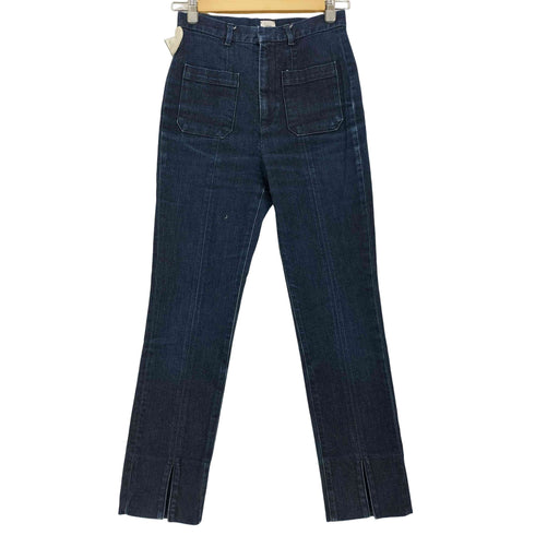 イエナラブークル IENA LA BOUCLE 前スリット デニムパンツ レディース JPN:34
