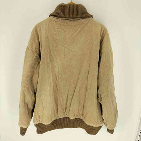 ウールリッチ WOOLRICH 90S 無羊タグ リブ切替 中綿 裏地 キルティング ダック地 モールスキン ドンキー ジャケット ブルゾン メンズ import:L