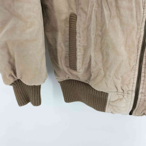 ウールリッチ WOOLRICH 90S 無羊タグ リブ切替 中綿 裏地 キルティング ダック地 モールスキン ドンキー ジャケット ブルゾン メンズ import:L