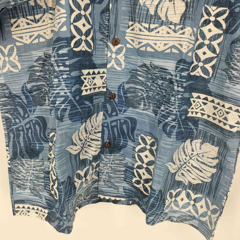 Homie ハイビスカス 花柄 開襟 オープンカラー アロハ シャツ ビッグサイズ メンズ 3XL