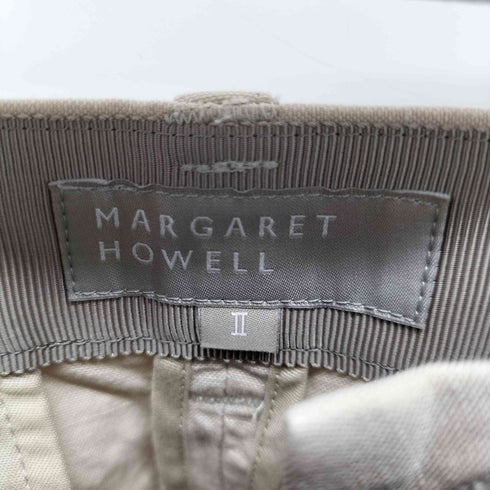 マーガレットハウエル MARGARET HOWELL リネン混クロップドワイドパンツ レディース JPN:2