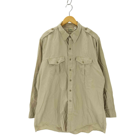 エルエルビーン L.L.Bean 90S サファリシャツ メンズ