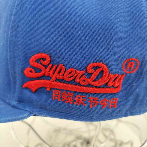 スーパードライ Superdry 極度乾燥(しなさい) フロント刺繍 6パネル ベースボール キャップ メンズ ONE SIZE
