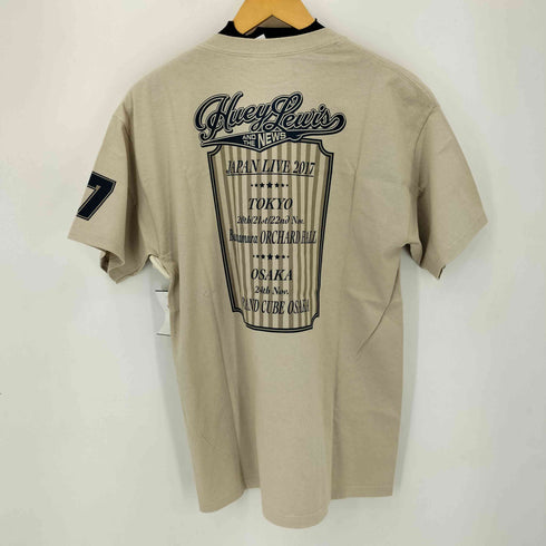 ギルダン GILDAN フロントプリントクルーネック半袖シンガーTシャツ メンズ M