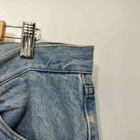 リー Lee メキシコ製 REGULAR FIT ジップフライ カットオフ デニム パンツ メンズ 33×30