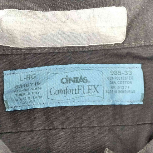 シンタス CINTAS ComfortFlex ワークシャツ メンズ JPN:L