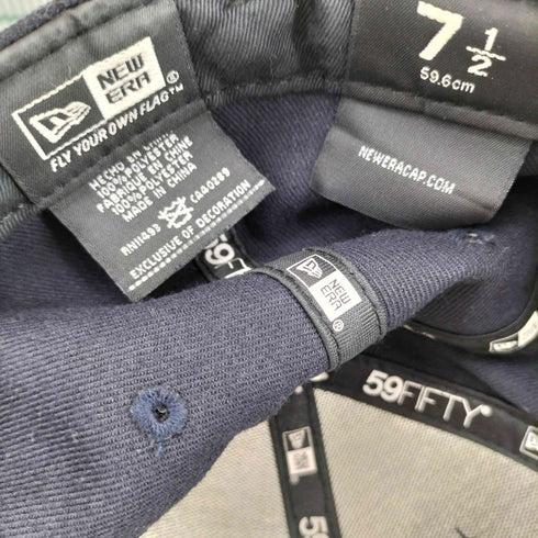クイックシルバー Quiksilver 59FIFTY フロント刺繍 6パネル キャップ メンズ 7 1/2