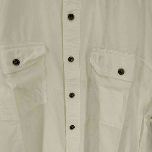 カーハート Carhartt 同色 ロゴ 刺繍 B.D S/S ワーク シャツ メンズ import:XL