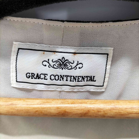 グレースコンチネンタル GRACE CONTINENTAL 総柄フリルS/Sチュニック レディース JPN:36