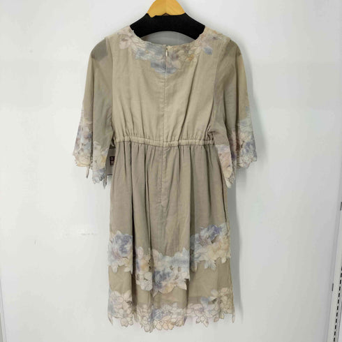 グレースコンチネンタル GRACE CONTINENTAL 花柄フリルS/Sチュニック レディース JPN:36