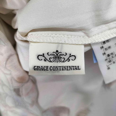 グレースコンチネンタル GRACE CONTINENTAL 花柄フリルS/Sチュニック レディース JPN:36