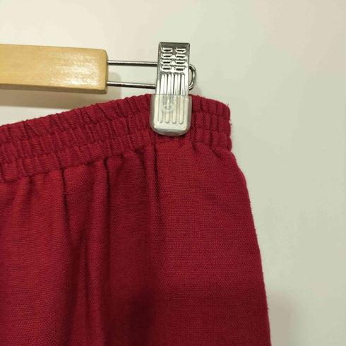 サグハーバー SAG HARBOR メキシコ製 コットン混 リネン パンツ レディース M