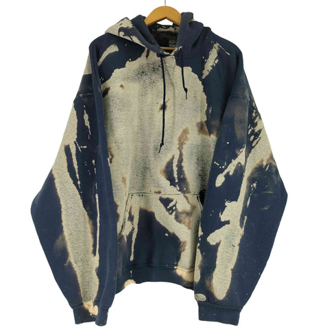 フルーツオブザルーム FRUIT OF THE LOOM ブリーチ加工 フーディ メンズ 2XL