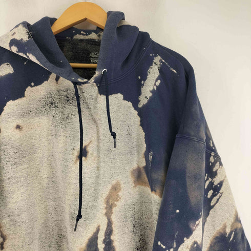 フルーツオブザルーム FRUIT OF THE LOOM ブリーチ加工 フーディ メンズ 2XL