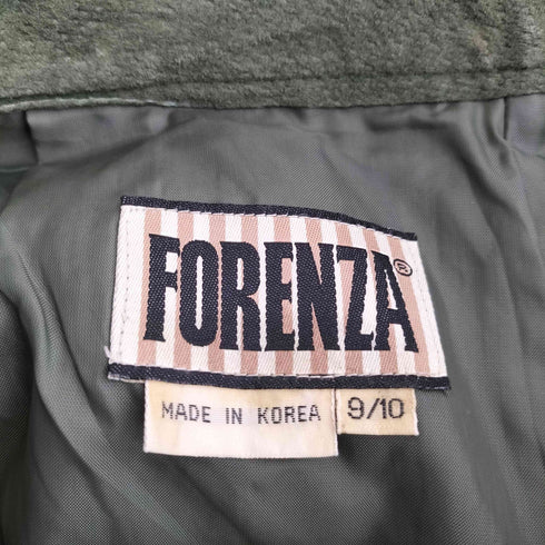 フォレンツァ FORENZA 2タックレザーハーフパンツ レディース 9/10