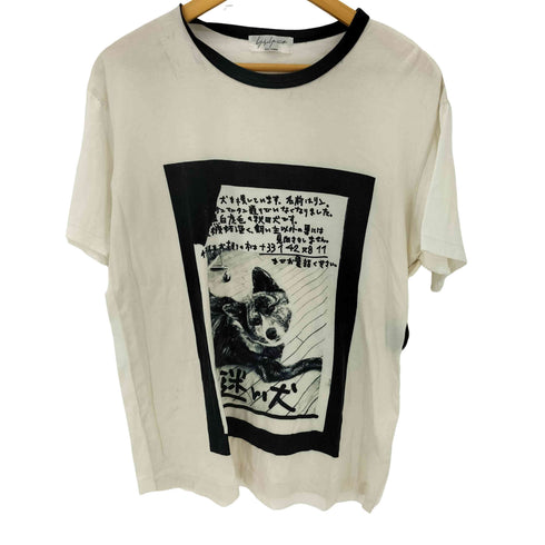 ヨウジヤマモトプールオム Yohji Yamamoto POUR HOMME Cotton t-shirt メンズ JPN:3