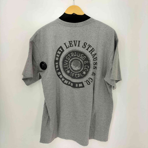 リーバイス Levis USA製 シングルステッチ 両面プリント半袖Tシャツ メンズ L