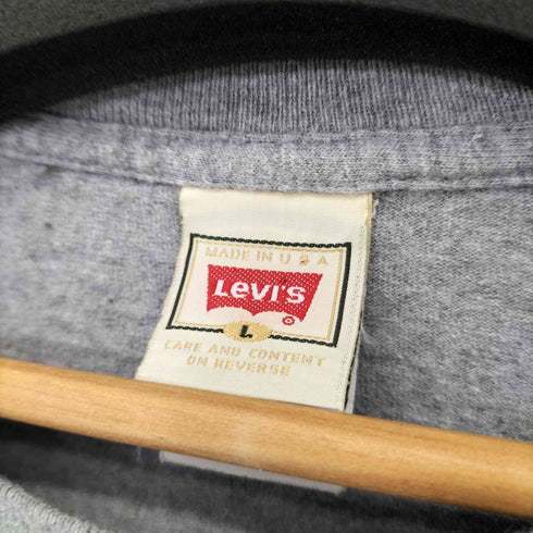 リーバイス Levis USA製 シングルステッチ 両面プリント半袖Tシャツ メンズ L