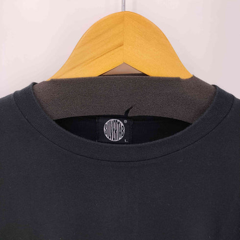 リーバイス Levis 97年製 Silber Tab ラメプリントクルーネック半袖Tシャツ メンズ L