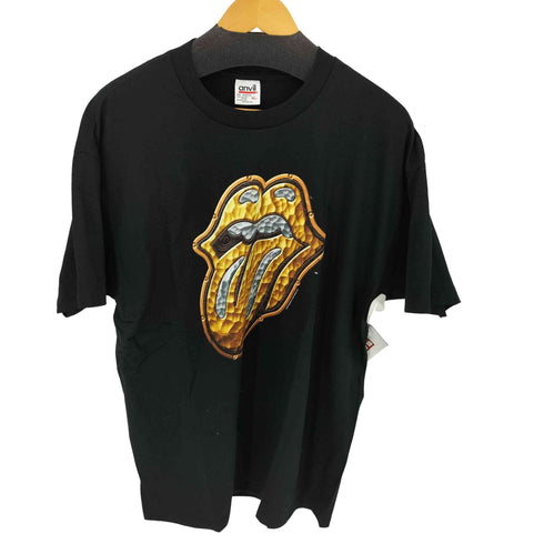 アンビル Anvil USA製 ©1997年 シングルステッチ 両面プリント クルーネック半袖Tシャツ メンズ XL