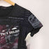 ジャックローズラブメゾン JACK ROSE Luv maison ドクロ スカル グラフィック ニュースペーパー 柄 S/S Tシャツ チビT Y2K メンズ JPN:44