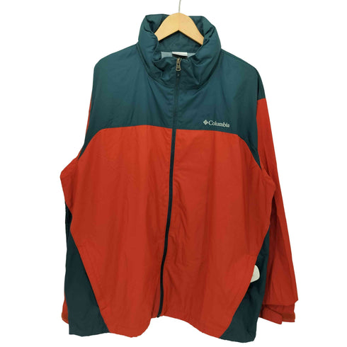 コロンビア Columbia バイカラー ジップアップ ナイロンジャケット メンズ import:XL