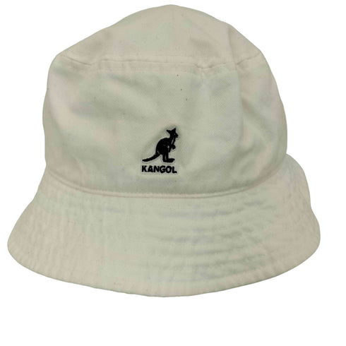 カンゴール KANGOL Washed Bucket ロゴ刺繍バケットハット メンズ L