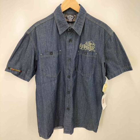 OG CLASSIX フロント刺繍 S/S デニムシャツ メンズ JPN:M