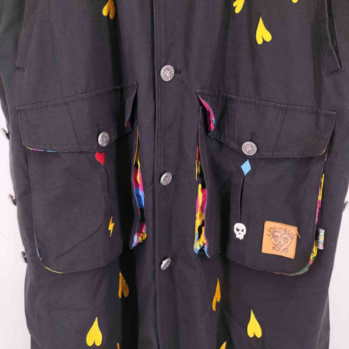 MAN.G 刺繍ロングベスト メンズ FREE