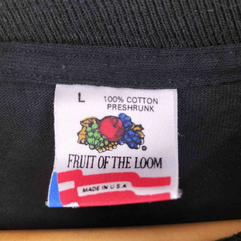 フルーツオブザルーム FRUIT OF THE LOOM usa製 MEETING SERVICES NETWORK クルーネックTシャツ メンズ import:L