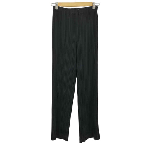 イッセイミヤケ ISSEY MIYAKE OLD プリーツパンツ レディース JPN:S