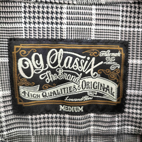OG CLASSIX グレンチェック S/S シャツ メンズ JPN:M